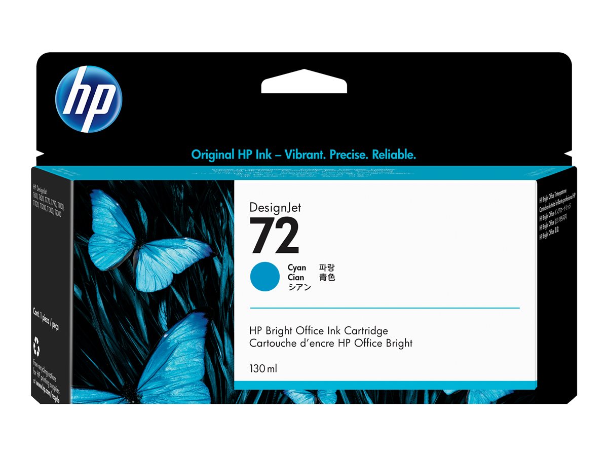 HP 72 - 130 ml - Cyan - original - DesignJet - Tintenpatrone