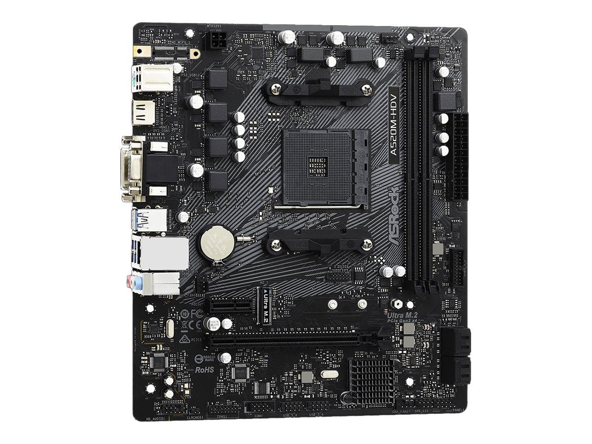 ASRock A520M-HDV - Motherboard | Overview, Specs, Details | SHI