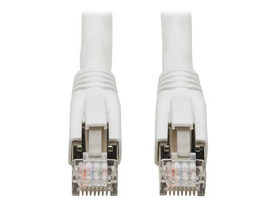 Tripp Lite Cat8 25G/40G-Certified Snagless Shielded S/FTP Network Ethernet Cable (RJ45 M/M), PoE, White, 12.19 m