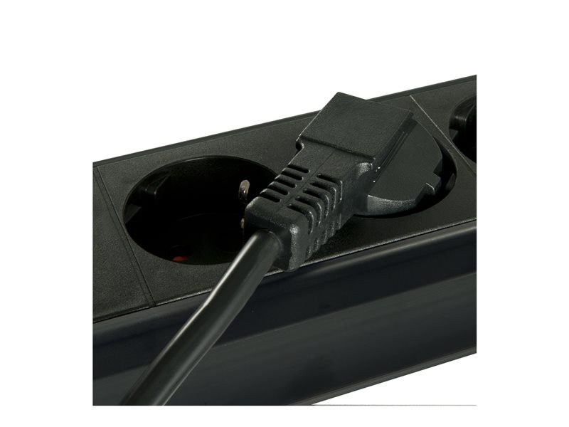 LINDY IEC Mains lead angled 2m