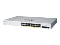 Cisco Business 220 Series CBS220-24FP-4G Switch 28-porte Gigabit  PoE+