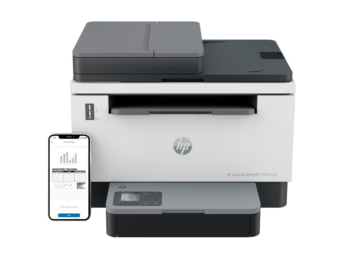 HP LaserJet Tank MFP 2604sdw - multifunkční tiskárna - Č/B – foto 2