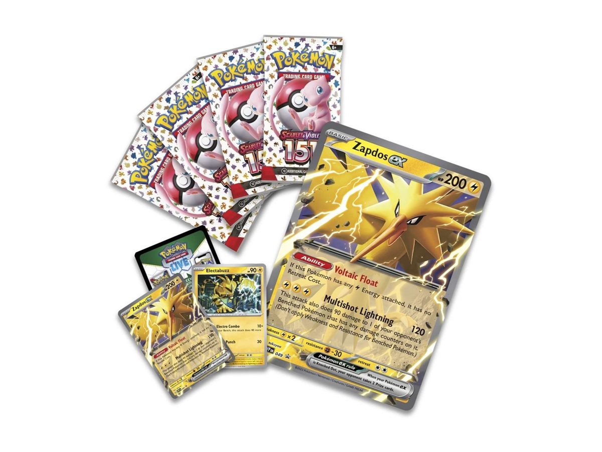 Pokemon TCG: Scarlet and Violet-151 Collection (Zapdos ex)