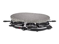 Princess Raclette 8 Oval Stone Grill Party Raclette/varm sten