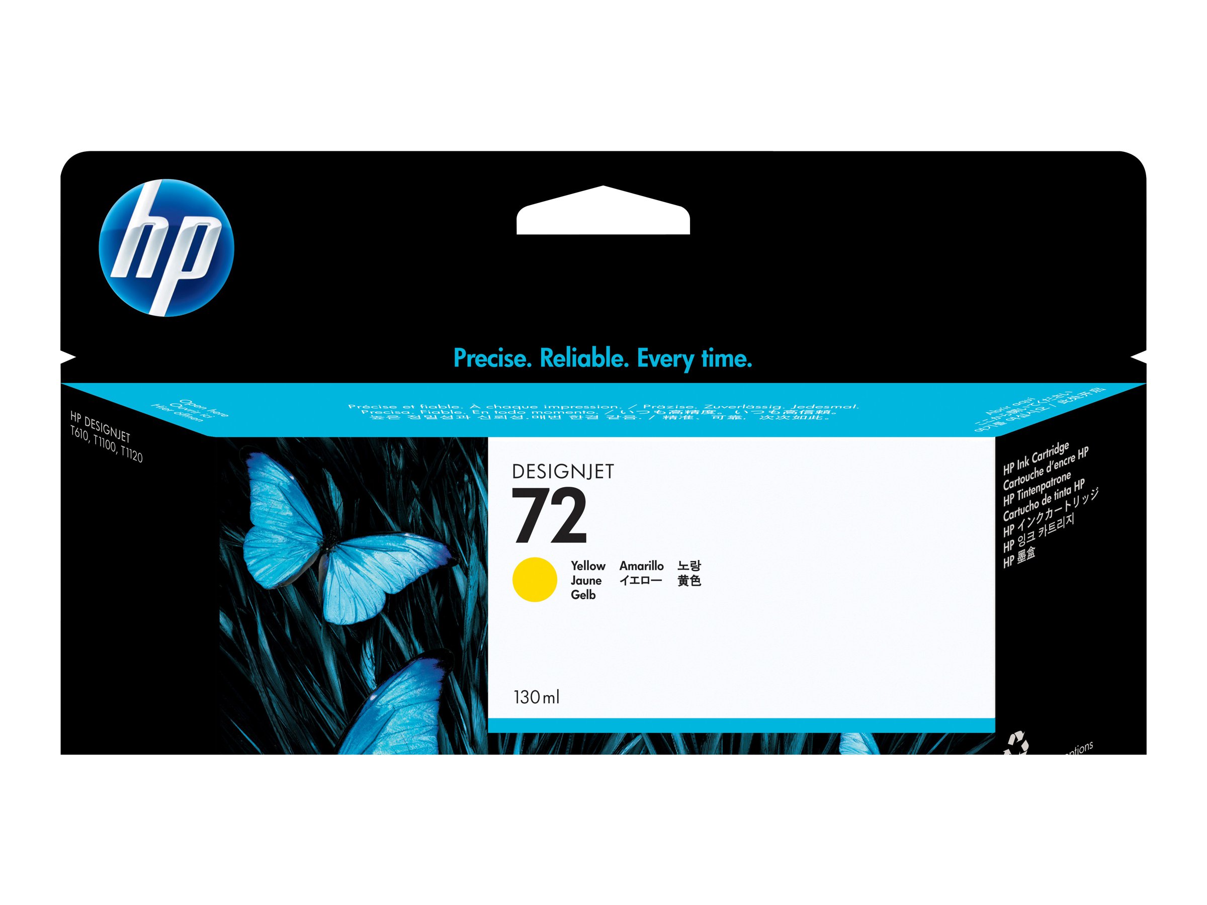 Hp 72 Yellow Original Designjet Ink Cartridge