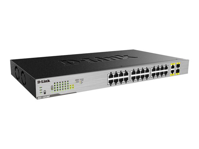 D-Link DGS 1026MP - commutateur - 26 ports - non gr - Montable sur rack