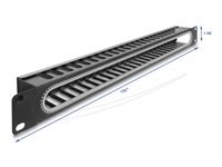 Delock Cable routing panel Sort