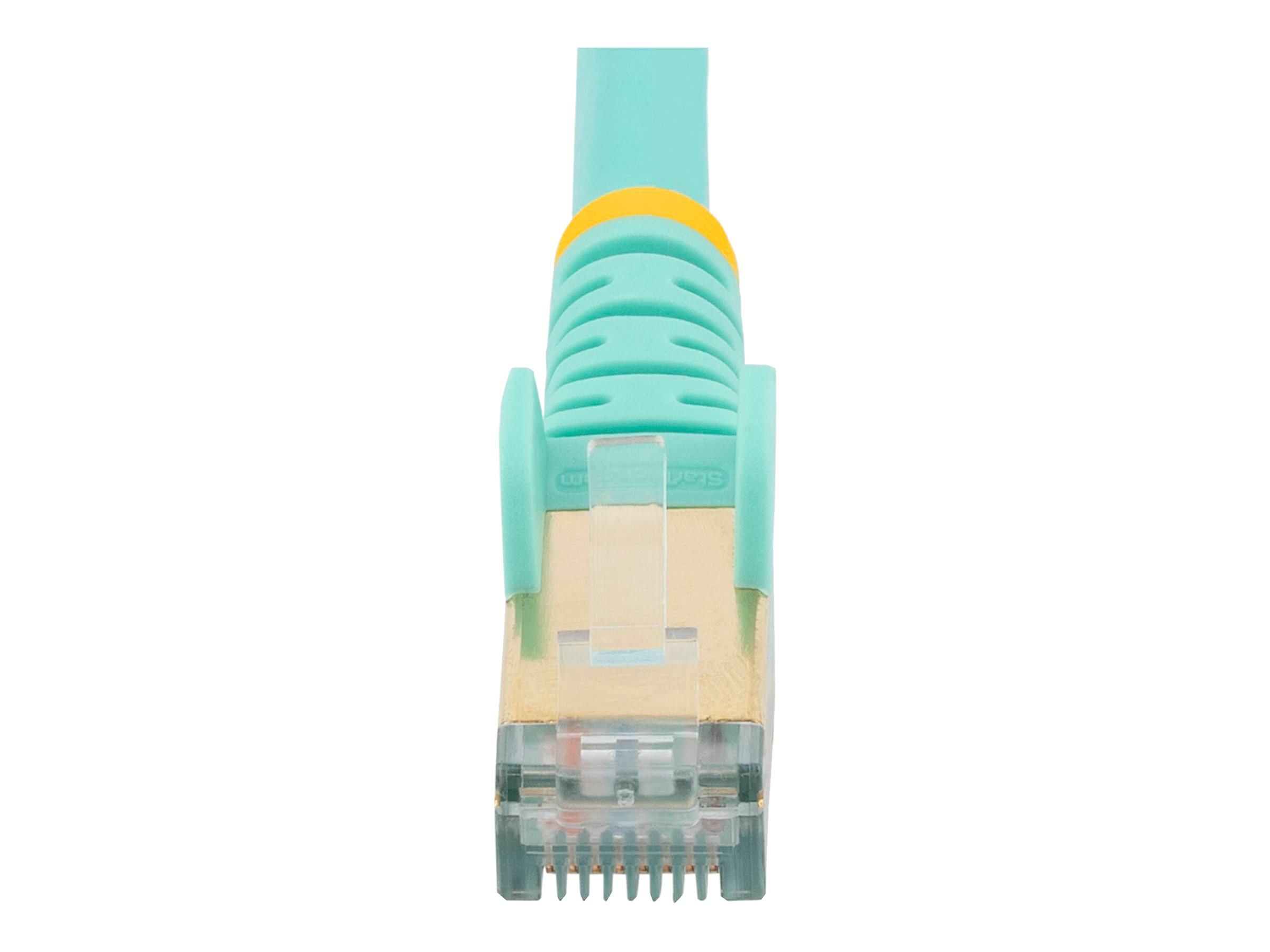 Startech 7.5m CAT6A Ethernet Cable 10 Gigabit Shielded Snagless RJ45 100W PoE Patch Cord CAT 6A Product shot Multi-angle 79100