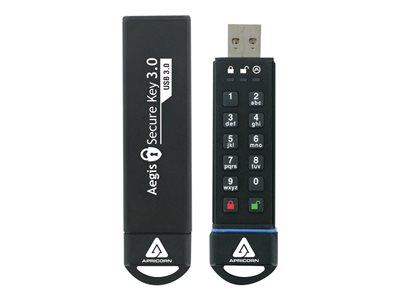 Apricorn Aegis Secure Key 3.0 USB flash drive encrypted 60 GB USB 3.0