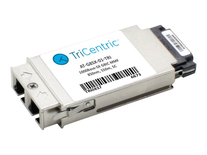 Gige Transceiver Module TriCentric Allied AT-G8SX-01 Compatible GBIC Transceiver - GBIC ...