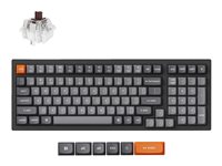 Keychron K4 MAX Tastatur Mekanisk Sydvendt RGB LED Trådløs Kablet Nordisk