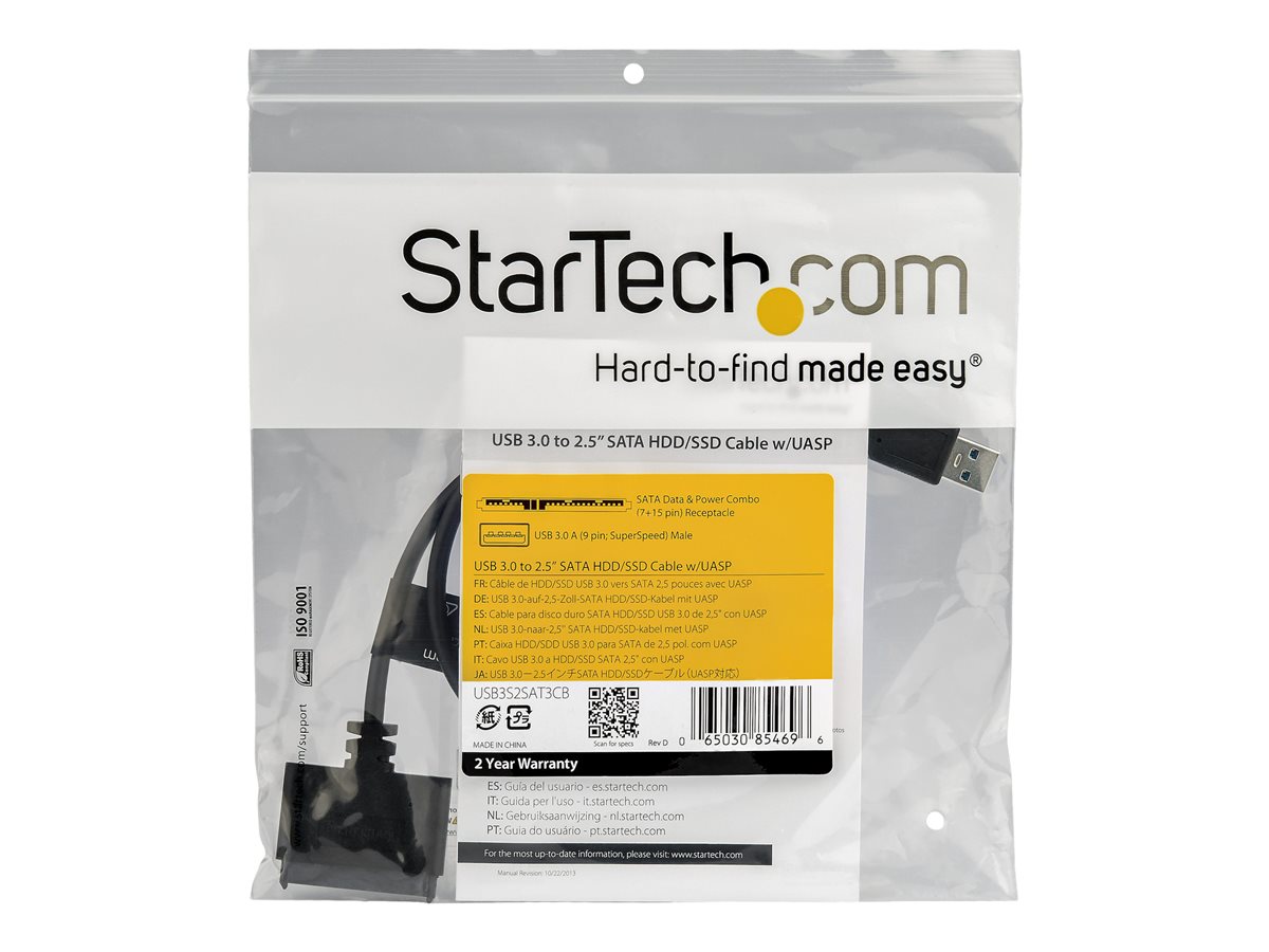 STARTECH USB 3.0 to 2.5 SATA HDD Adapter Cable – foto 2