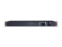 CyberPower Switched ATS PDU44004 Strømfordelingsenhed 12-stik 12A Sort 3.05m