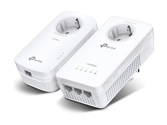 TP-Link TL-WPA8631P KIT V4 - Wi-Fi Kit - sada napájecího adaptéru - Wi-Fi 5 - zapojitelný do zdi – foto 4