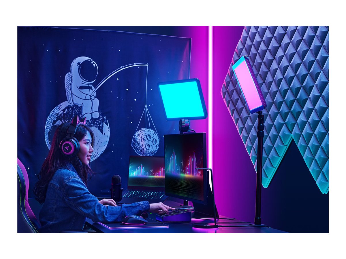Razer Key Light Chroma light Product shot Right-angle 79250