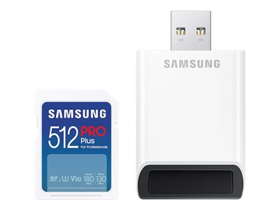 SAMSUNG SD PRO Plus 2023 512GB CR - MB-SD512SB/WW