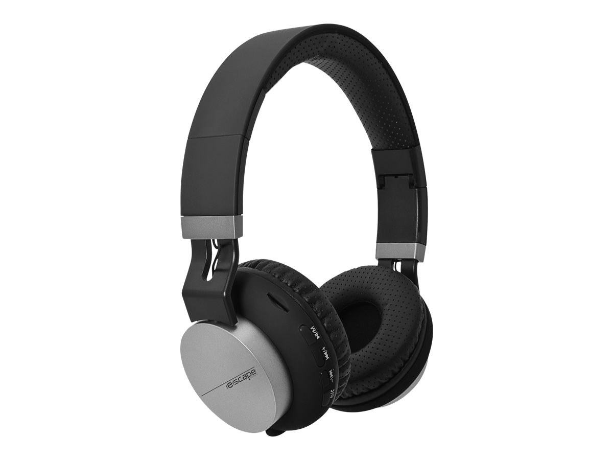 Escape Platinum Bluetooth Headphones - Black - BT-S19