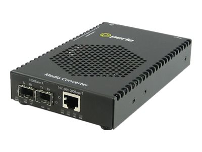 Perle S-1110PP-DSFP - Fiber media converter