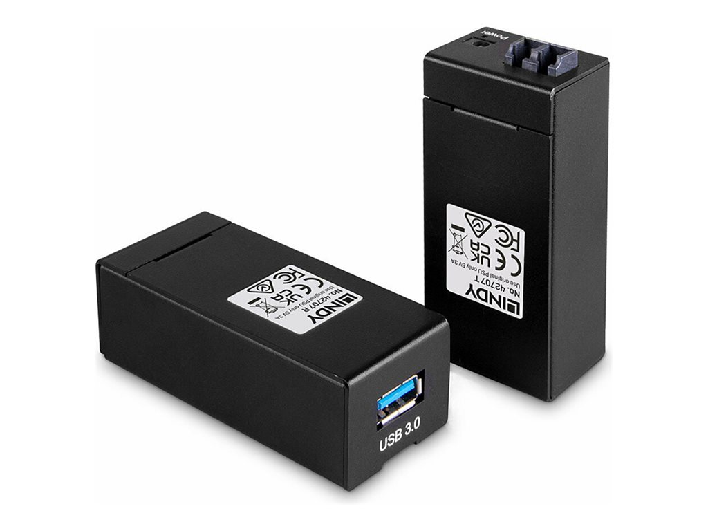 LINDY USB 3.0 Fibre Optic Extender 200m