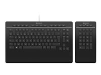 3Dconnexion  Pro Numpad Tastatur og numerisk tastatur-sæt Kabling Nordisk