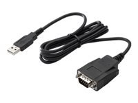 HP - Serial adapter - USB - RS-232 x 1 - black - for HP 34, Z1 G9; Elite 600 G9, 800 G9; EliteDesk 80X G8; Pro 260 G9, 400 G9; ProOne 440 G9