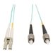 Eaton Tripp Lite Series 10Gb Duplex Multimode 50/125 OM3 LSZH Fiber Patch Cable (LC/ST)