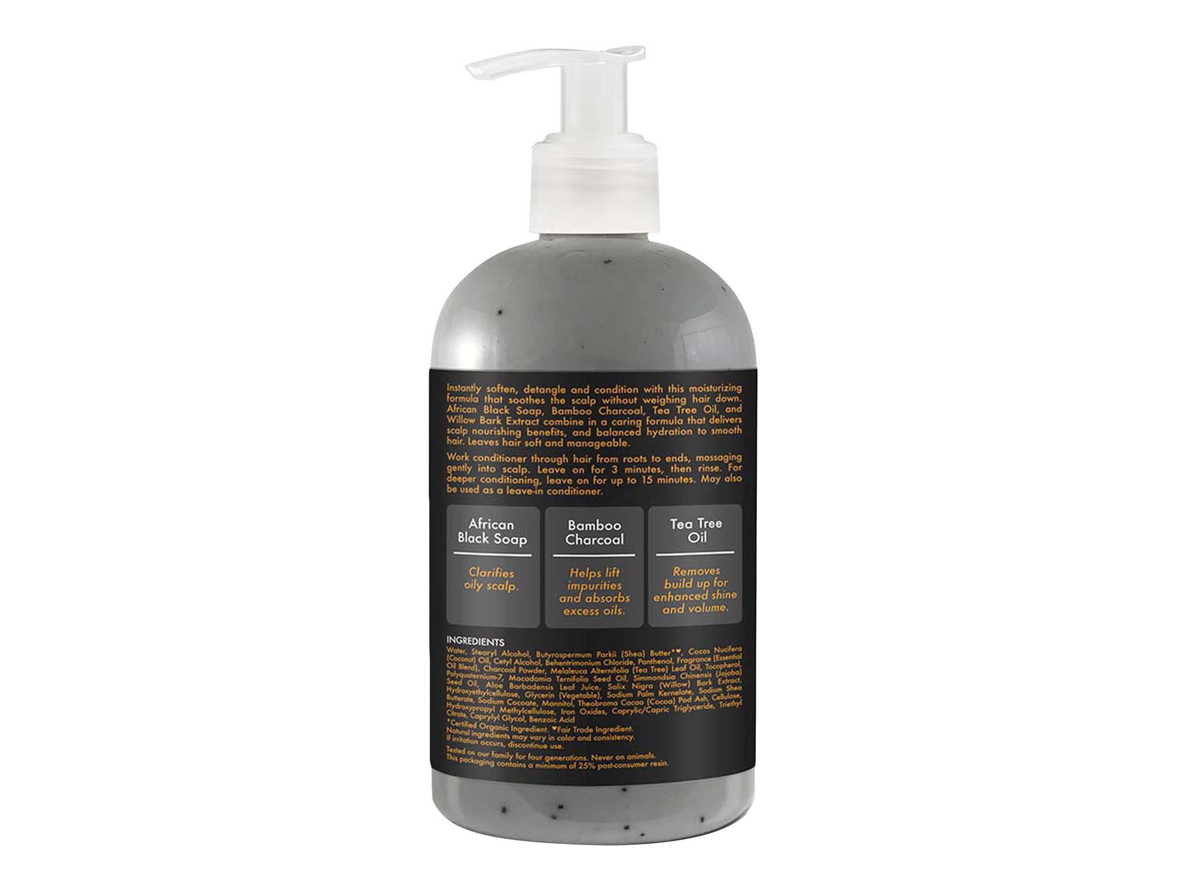 SheaMoisture African Black Soap Bamboo Charcoal Balancing Conditioner - 384ml