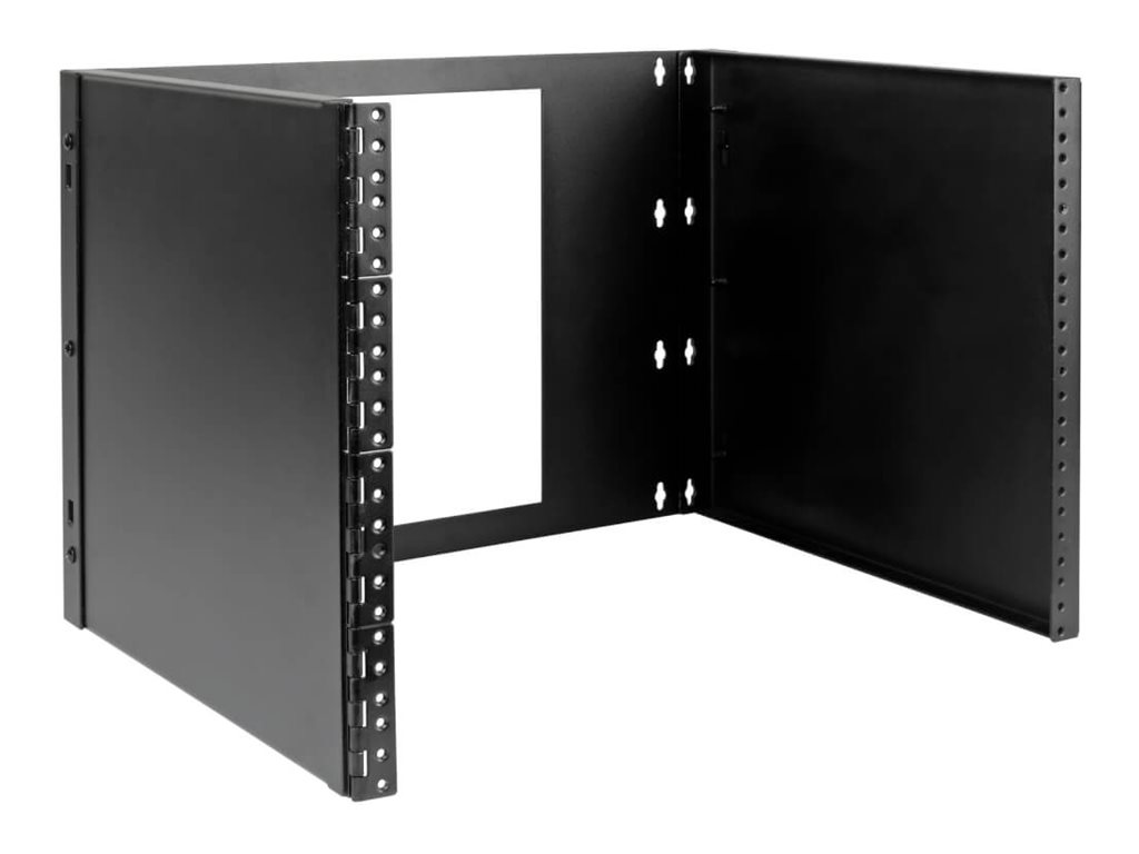 Eaton Tripp Lite Series 8U Wall-Mount Bracket for Small Switches and Patch Panels, Hinged