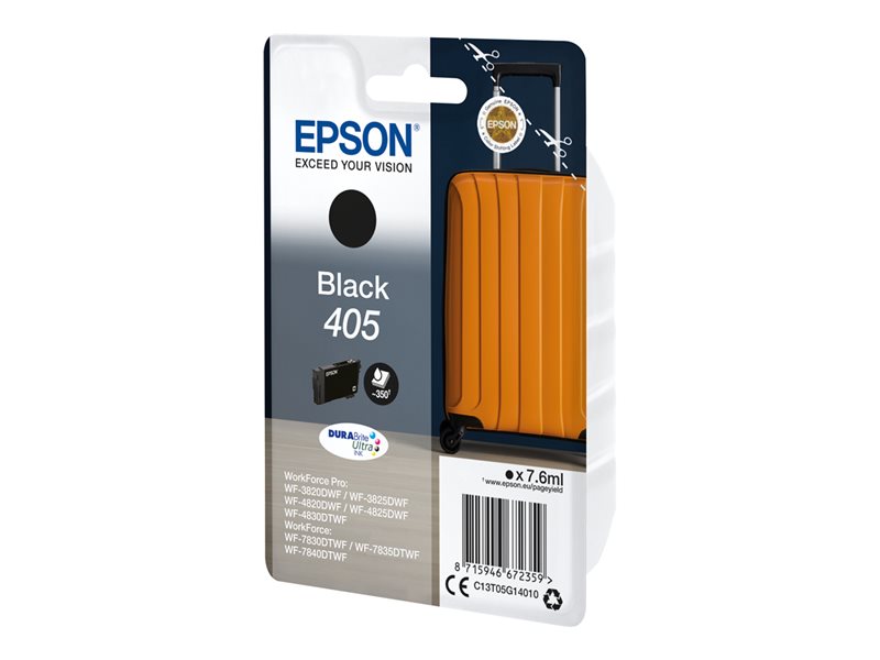 EPSON 4LB Singlepack Black 405 DURABrite