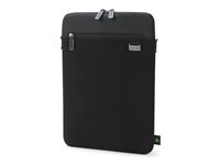 DICOTA FIVE Hylster til notebook 14' Neopren Genbrugt PET Sort