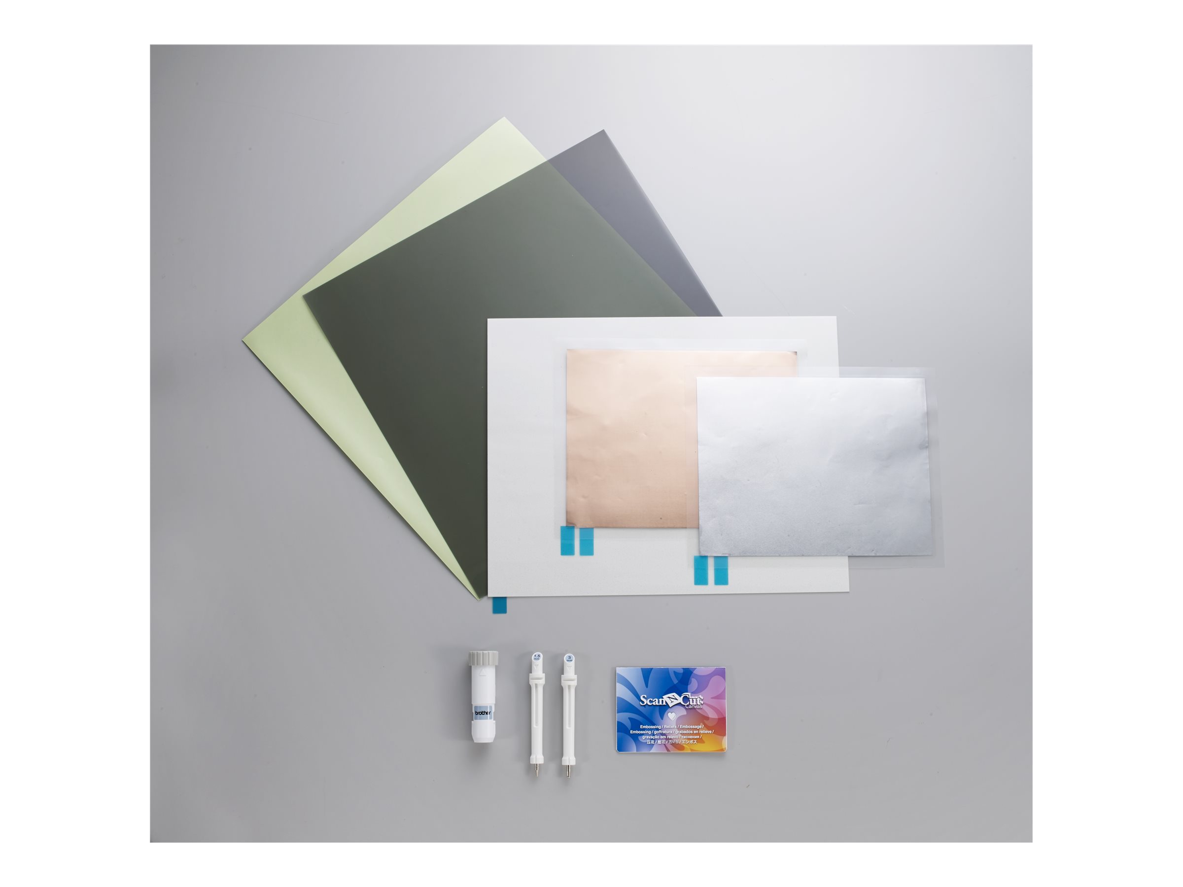 Brother ScanNCut embossing Package view Front 78150