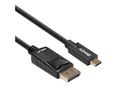 LINDY USB Typ C an DisplayPort Adapterkabel mit HDR 5m - 43305