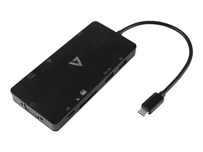 V7 UCMINIDOCK-ALTHV - docking station - USB-C - HD