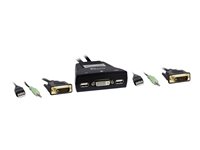 Inter-Tech KVM-LS-21DA DVI Video / USB / lydkabel