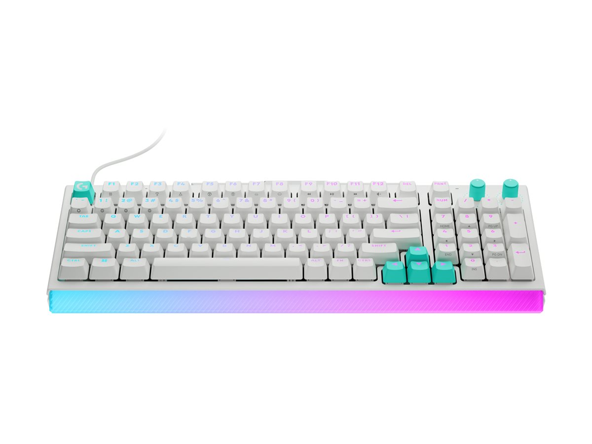 Logitech G G512 X 98 - klávesnice - QWERTY - Mezinárodní angličtina - bílá Vstupní zařízení – foto 2