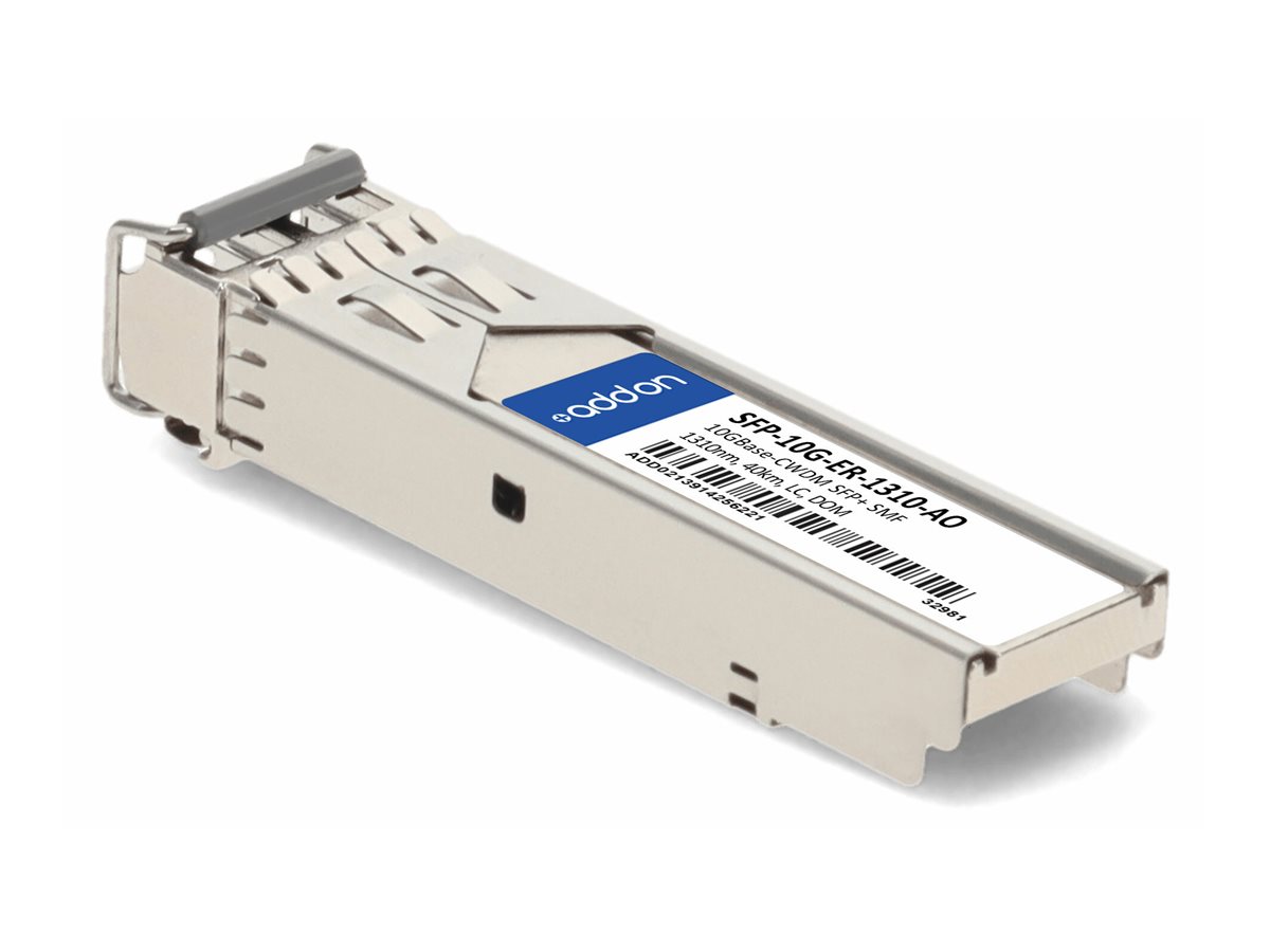 AddOn - SFP+ transceiver module (equivalent to: Cisco SFP-10G-ER-1310)
