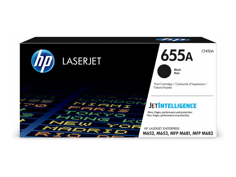 HP 655A LaserJet Toner Cartouche Noir