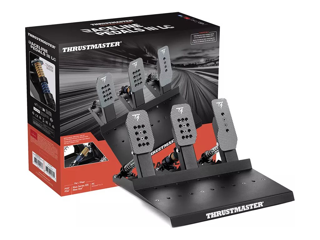 ThrustMaster RACELINE PEDALS III LC pedals Product shot Left-angle 79601