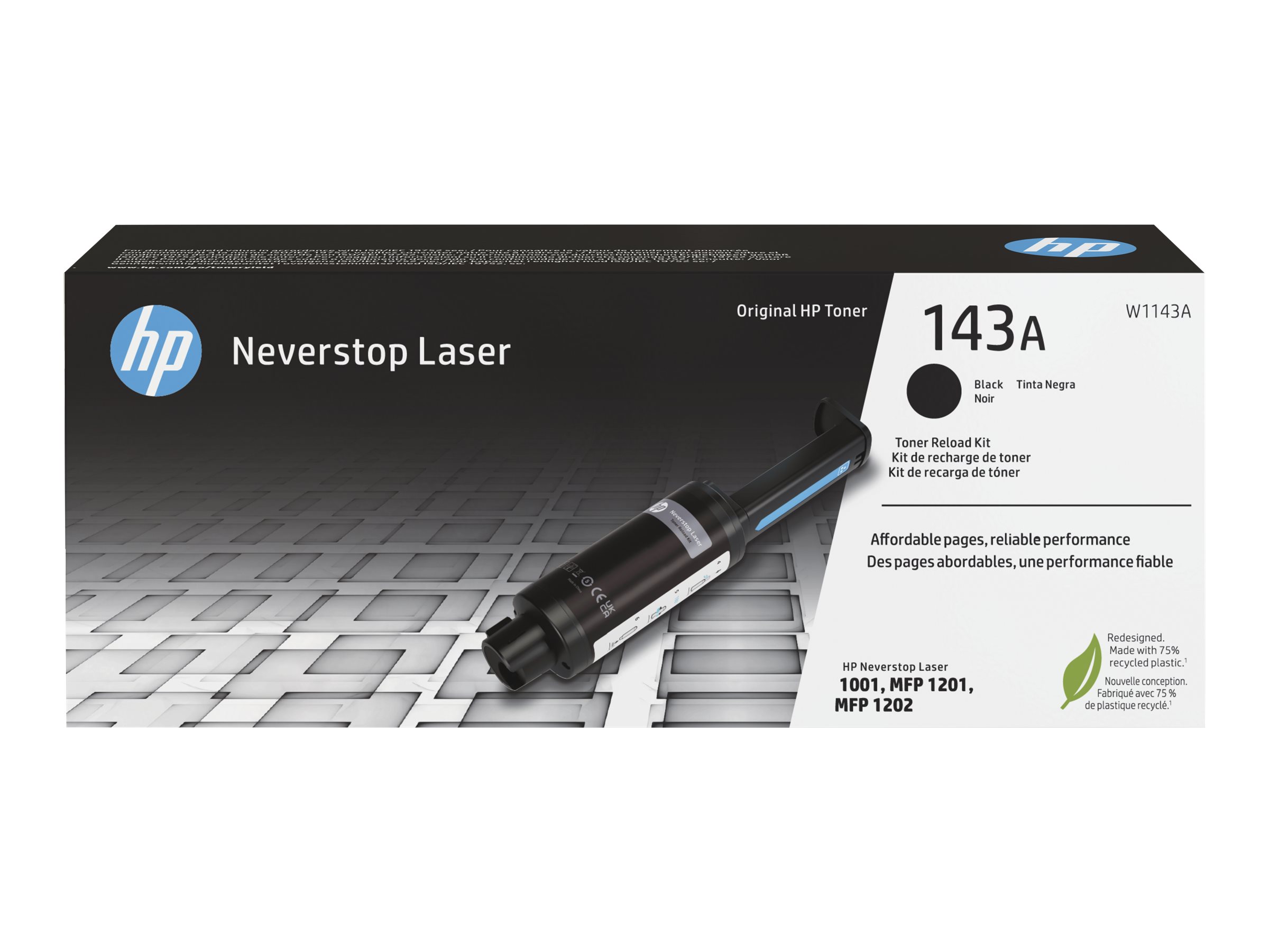 Hp 143a Reload Kit Black Toner Refill