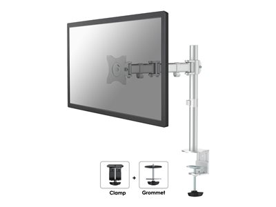 NEOMOUNTS Flat Desk Mount 1 screen Silv