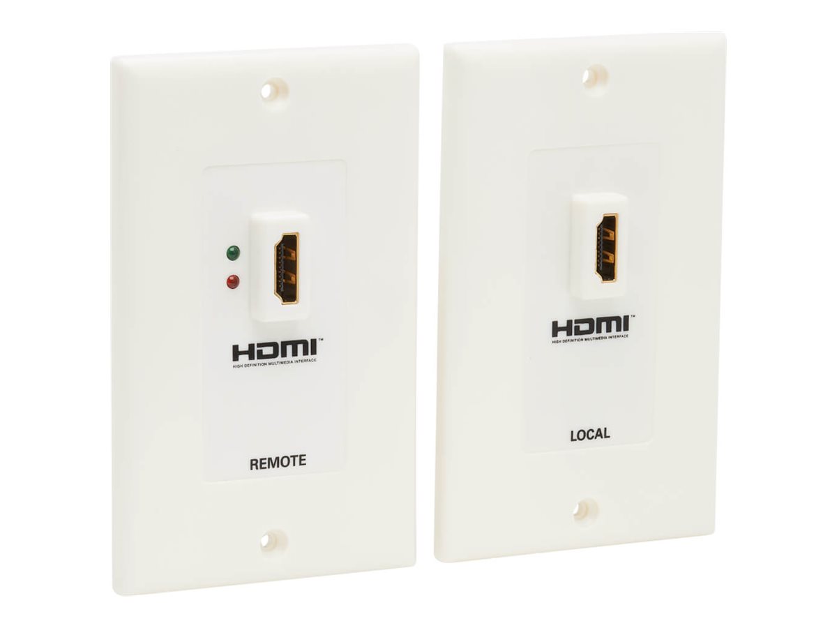 Tripp Lite HDMI Wallplate Extender Kit Over Cat5 / Cat6 F/F