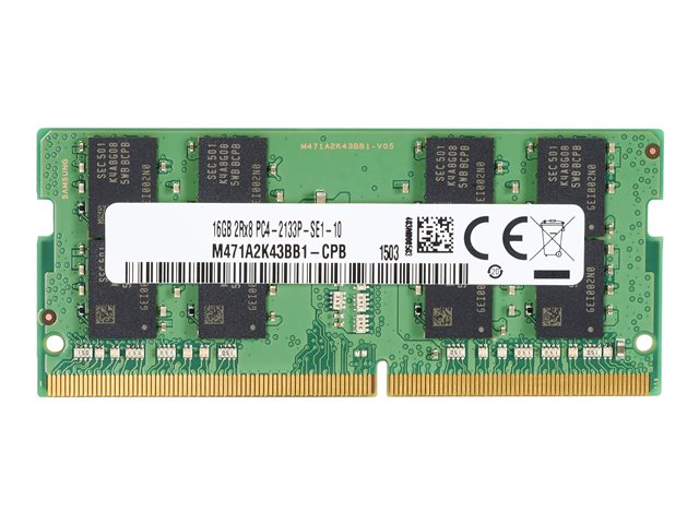Image of HP - DDR4 - module - 4 GB - SO-DIMM 260-pin - 2666 MHz / PC4-21300 - unbuffered