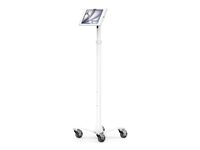 Compulocks iPad Air M2 & M3 11", Apex Enclosure Rolling Cart - Rise Freedom White mounting kit - for tablet - white