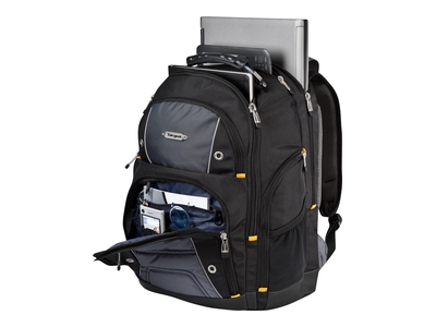Targus Drifter Backpack - 16" - Notebook carrying backpack - black/grey