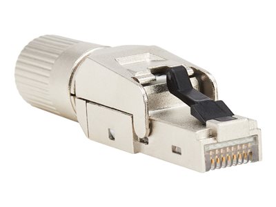 Eaton Tripp Lite Series Cat8 STP Class 1 Field-Termination Plug, 568A/568B, TAA