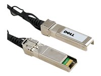 Dell 10GbE Copper Twinax Direct Attach Cable Dobbelt-axial 3m Direkte påsætning-kabel