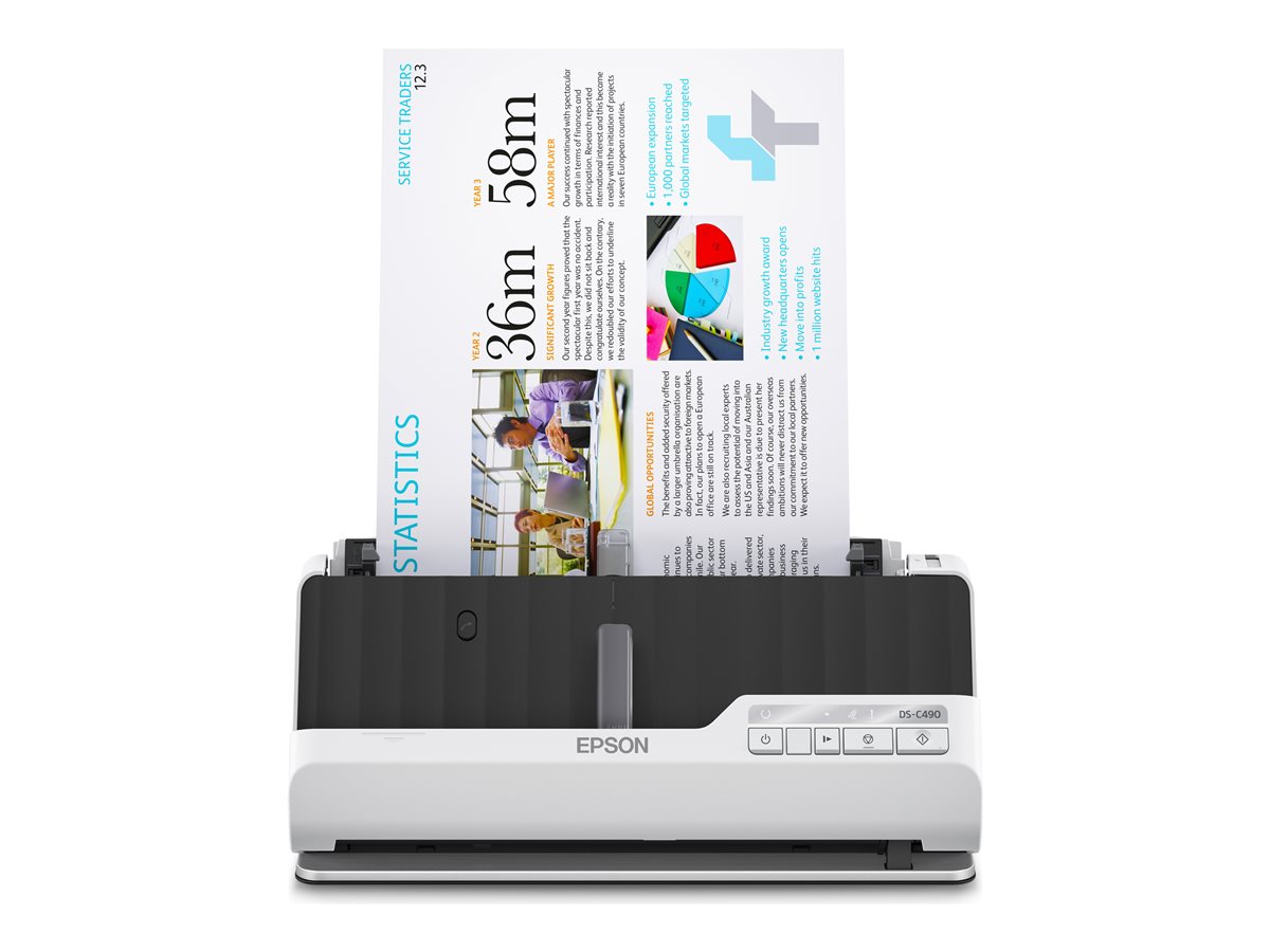 Epson DS-C490 - skener typ sheetfed - stolní - USB 2.0 – foto 5