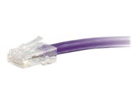 C2G 6ft Cat6 Non-Booted Unshielded (UTP) Ethernet Network Patch Cable - Purple