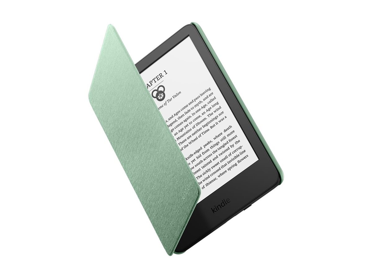 Amazon flip cover for eBook Open view Left-angle 79732