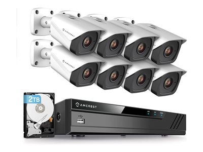 Amcrest NV4108E-IP8M-2496EW8-2TB